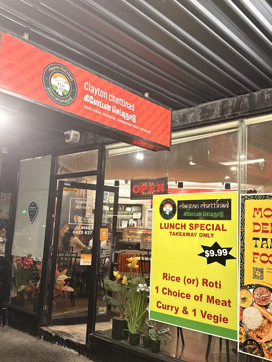 Clayton Chettinad Restaurant